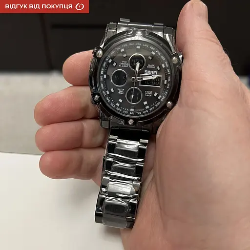 Годинник Skmei Molot Limited AllBlack - фото 11