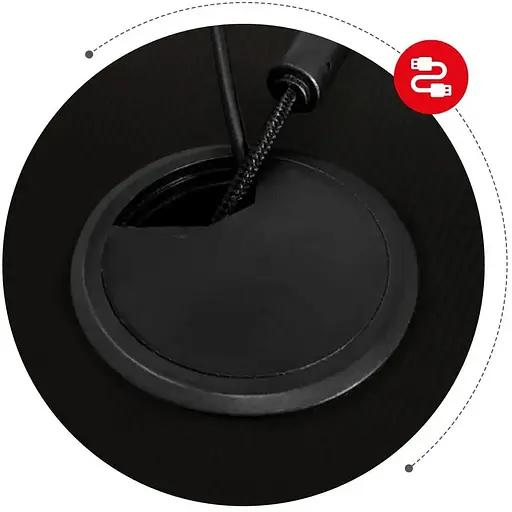 Компьютерный стол Huzaro Hero 2.5 RGB black - фото 5