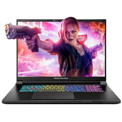 Ноутбук Dream Machines 18 RX5070TI-18UA26 3840x2160 300Hz/Intel U9-275HX/32GB/1TB/RTX 5070 Ti 12GB/DOS (RX5070TI-18UA26) - фото 1