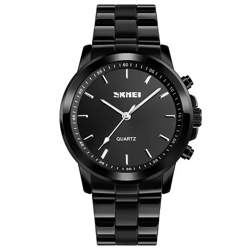 Чоловічий годинник Skmei 1324 чорні - фото 2
