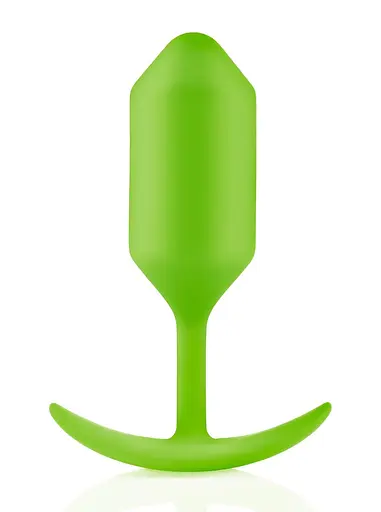 Анальна пробка B-Vibe Snug Plug 3, 12.7 см (зелений)