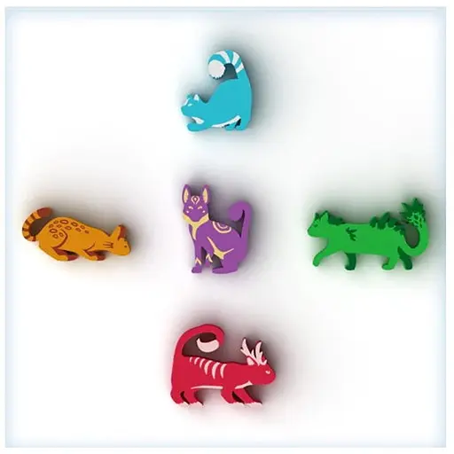 Аксесуар Geekach Games Острів котів. Набір делюкс-котиків Bag o Cats укр. (GKCH001boc) - фото 1