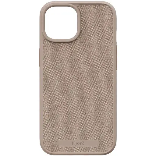 Чохол-накладка Njord Fabric MagSafe Case Pink Sand для iPhone 15 - фото 4