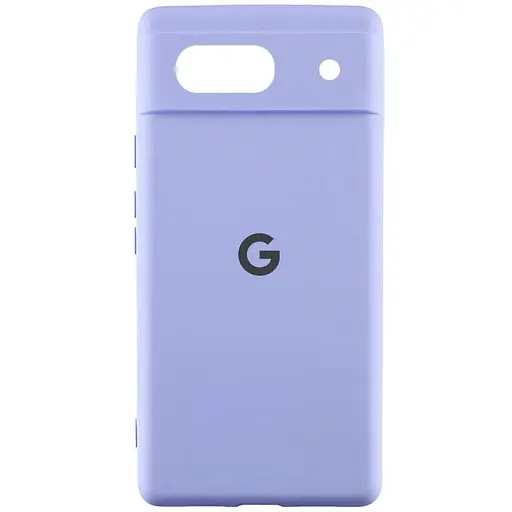 Чехол Silicone Cover Lakshmi Full Camera (AA) with logo для Google Pixel 7 Сиреневый / Dasheen