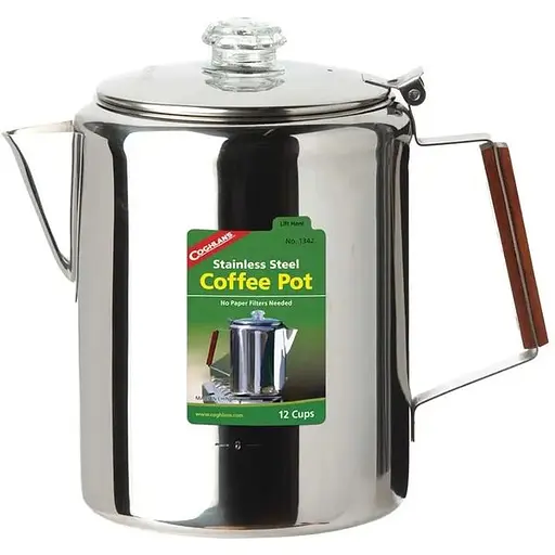 Кофеварка Coghlans Stainless Coffee Pot 12 Cup (1053-CHL.1342)