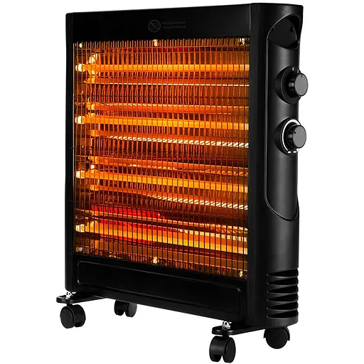 Инфракрасный обогреватель Neo Tools 1200 Вт, площадь обогрева 12 кв.м., Черный (90-111) - фото 1