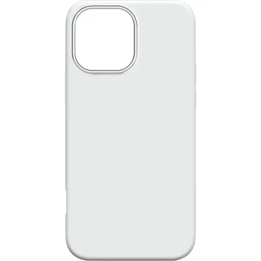 Чехол Make Apple iPhone 16 Pro Max Silicone Titanium White