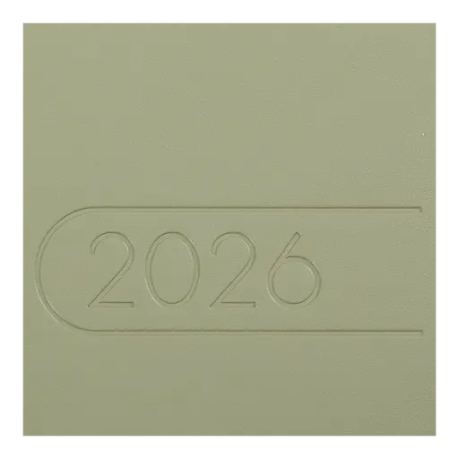 Еженедельник датированный Buromax Light Morandi 2026 A5 искусственная кожа оливковый (BM.2712-36) - фото 4