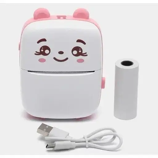 Портативный мини-принтер Bambi Cat Mini Printer  - фото 2