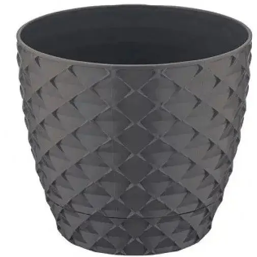 Вазон KAPADOKYA №4 5l 216х192mm антрацит