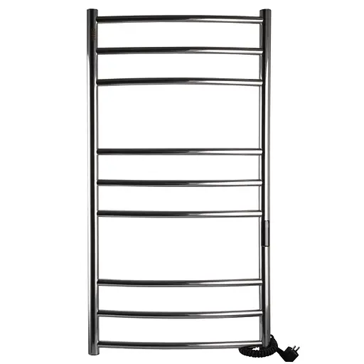 Електрична рушникосушка Unio LDE ЕU 1000-500-9 Драбинка Дуга Еліт, Хром, Праве, Електронний - фото 1