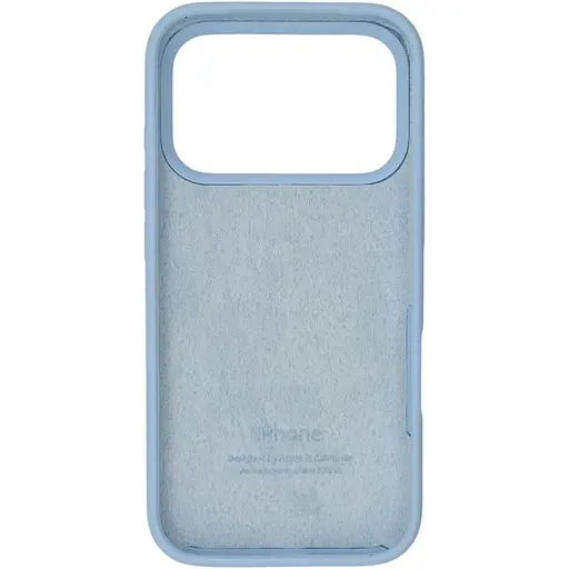Чохол Silicone Case для Apple iPhone 17 Pro Mist Blue AA [145198] - фото 2