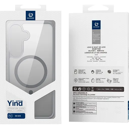Чохол Dux Ducis Magnetic Yind для Samsung Galaxy Grey [134544] - фото 7