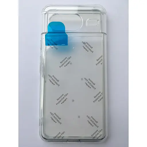 Оригиинальный противоударный чехол Spigen Ultra Hybrid для Google Pixel 8 (6.2") Clear ACS06278 прозрачный  - фото 7