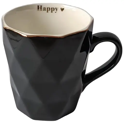 Чашка Vittora Крижана чорна 330 мл 1 шт. (147420)