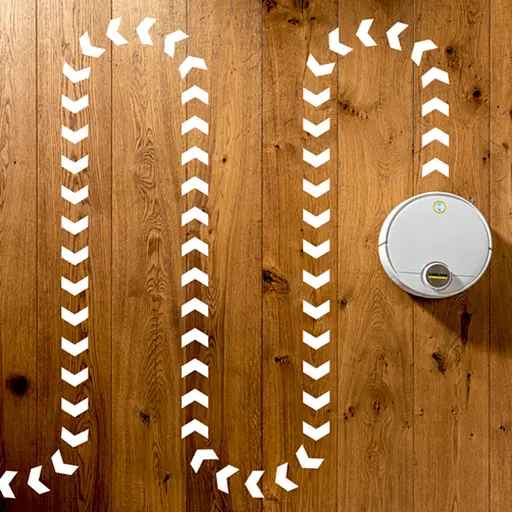 Робот-пылесос Karcher RCV 3 400 Вт автон. работа до 120 мин НЕРА белый - фото 8