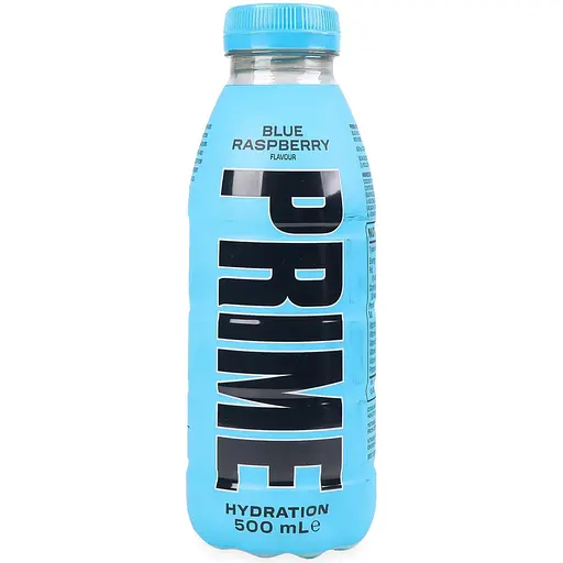 Напиток Prime Hydration Blue Raspberry безалкогольный негазированный 0.5 л - фото 1