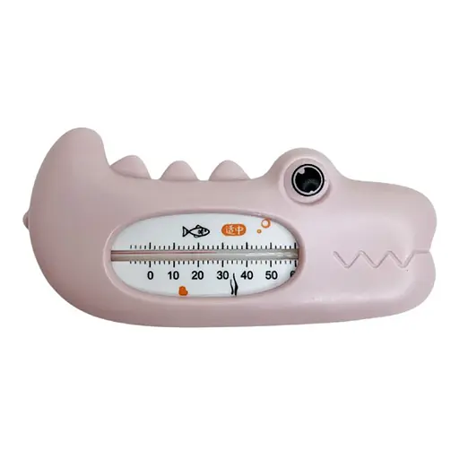 Іграшка-термометр для ванної "Крокодил" Mega Zayka MGZ-1107(Pink) - фото 1