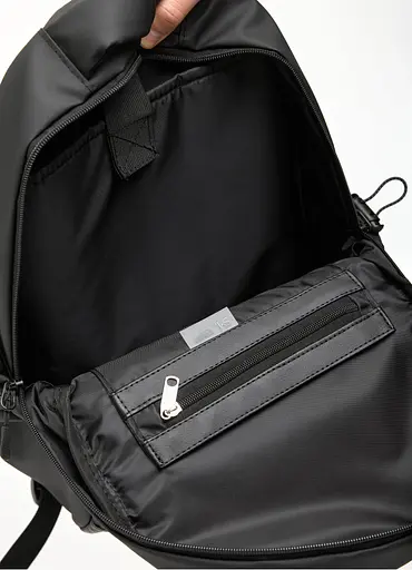 Чоловічий рюкзак Sambag Zard Neo чорний 43 х 27 х 13 см (11811148m) - фото 8