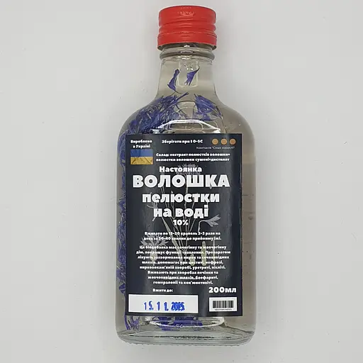 Водная настойка на лепестках василька/волошки 200 мл - фото 1