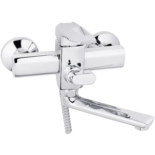 Смеситель для ванной Kroner KRM Kante - C060 CV023581 Хром - фото 1