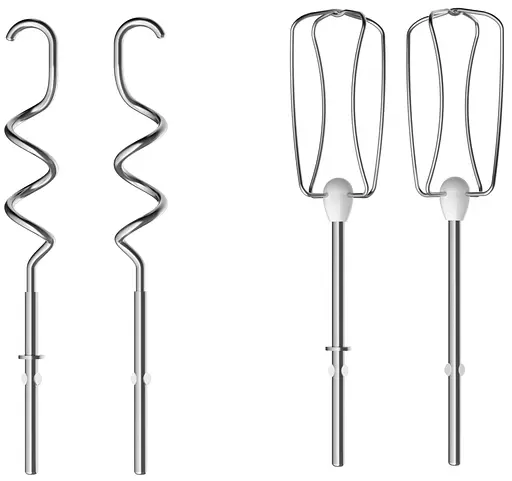 Міксер ручний Tefal Powermix Silence 600Вт насадки-4 турборежим бордовий - фото 4