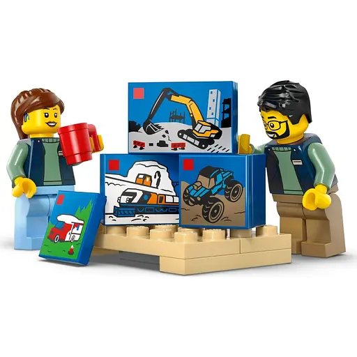 Конструктор LEGO City Фургон LEGO 276 деталей (60500) - фото 7