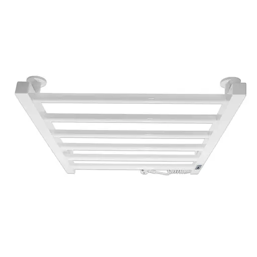 Электрический полотенцесушитель Laris Зебра Альфа ЧФ6 400x600 Э правый R3 77700068, Белый, Правое, Электронный - фото 4