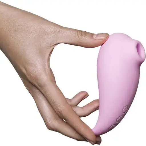 Вакуумный стимулятор Adrien Lastic Revelation Pink режим Boost - фото 5