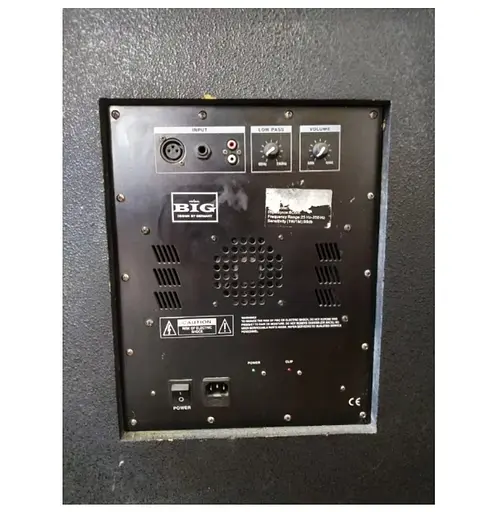 Активний сабвуфер BIG SYXSUB18ACTIVE800W - фото 3