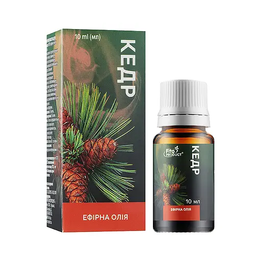 Эфирное масло Кедра, 10 мл