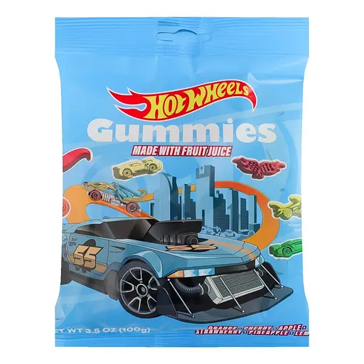 Цукерки жувальні Hot Wheels  100 г