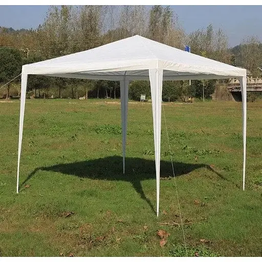 Садовий павільйон 3×3м білий навіс для відпочинку на природі - фото 1