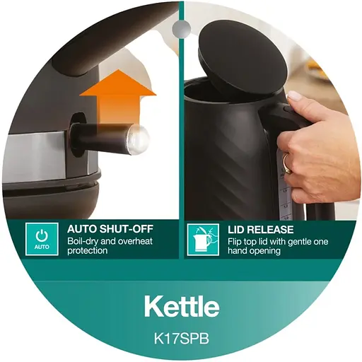 Електрочайник Gorenje K17SPB (7159944) - фото 8