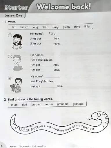 Family and Friends. Level 2. Workbook with Online Practice - фото 4