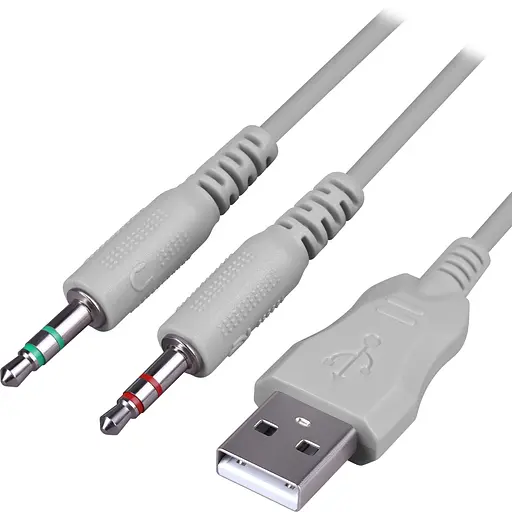 Гарнитура Defender Eclipse, USB, 2м, White - фото 7