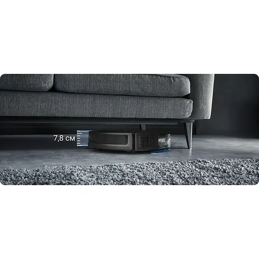 Робот-пилосос Rowenta X-Plorer Serie 65+ миючий чорний (RR8L85WH) - фото 4