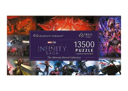 Пазл Trefl Безмежна колекція: Велика колекція від Марвел 13500 ел. (81024) - фото 2