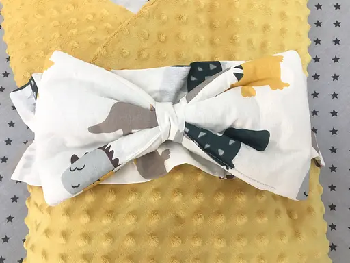 Дитячий плед конверт Moontime 100x80 см "Діно" - фото 2