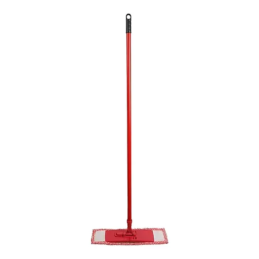 Плоская швабра с микрофибровой насадкой для мытья пола Красный 88130 - фото 2