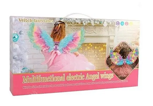 Крила D 2401-1 A 80х45 см, підсвічування, рух, мелодія, в коробці (6980662400766) - фото 1