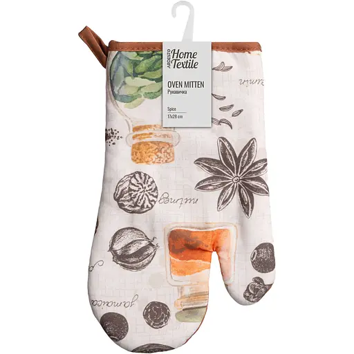 Рукавичка Ardesto Spice 17х28см, 90% поліестер, 10% бавовна (ART05SP) - фото 1