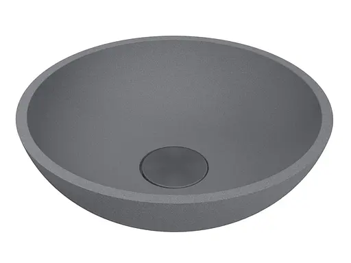 Умивальник Miraggio Palermo mirastone gray 0000977, Сірий - фото 2