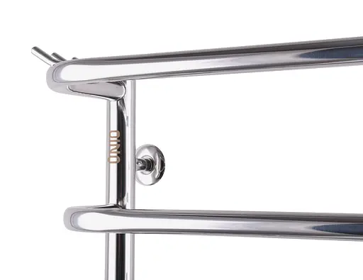 Водяна рушникосушка Unio Zp W 800-500-7 Зета з полицею, Хром - фото 4