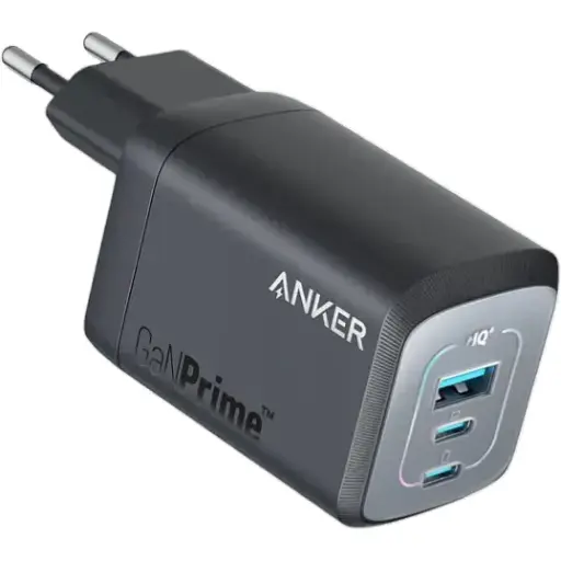 Зарядний пристрій Anker 735 CHARGER GaNPrime 67 W 3 виходи 2C+A (A2669) - фото 1