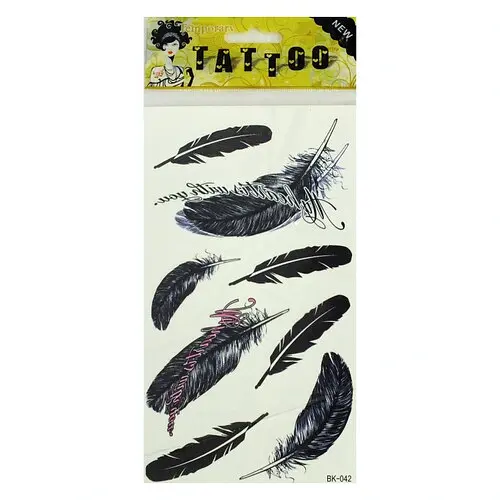 Тату Перья - фото 1
