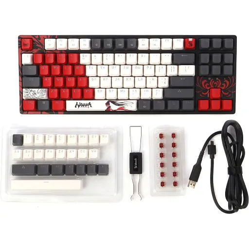 Клавиатура Bloody S87 Naraka [139546] - фото 7