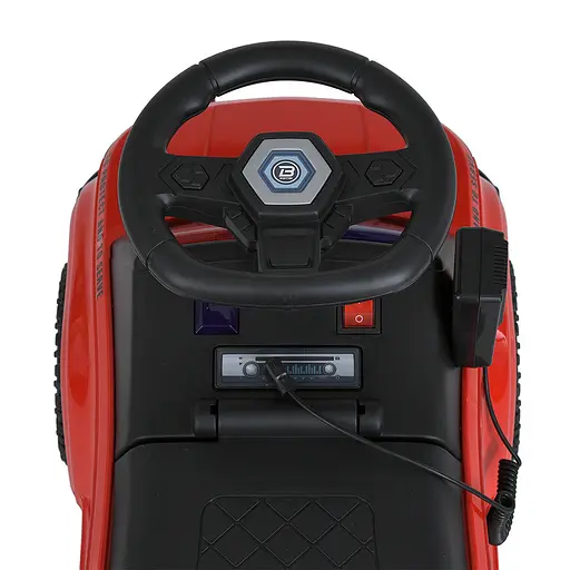 Детский электромобиль Bambi Racer M 5844B-3: безопасность, стиль, удовольствие, красный - фото 3