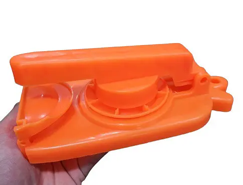 Пресс форма прибор для лепки приготовления вареников Оранжевая - фото 4