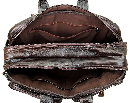 Чоловіча шкіряна сумка Vintage 38х27х15 см sum0012448 - фото 10